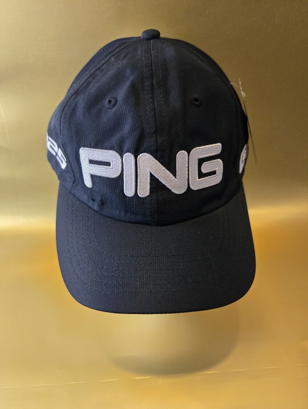 PING Tech Tour Golf Hat Cap G25 i25 Navy Blue White Adjustable NWT 31859-8